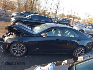 2017 Cadillac ATS-V with VIN 1G6AN5RY5H0118796, listed as a IAAI auction lot 41148690 with 101,736 mi miles. Bid and sale history available at carsss.com. Image 14.