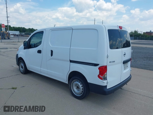 2017 Nissan NV200 S with VIN 3N6CM0KN1HK703330, listed as a IAAI auction lot 42606012 with 215,685 mi miles and . Bid and sale history available at DreamBid. Image 3.