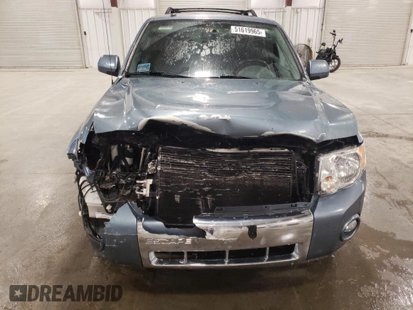 2012 Ford Escape Limited with VIN 1FMCU9EG8CKA09562, listed as a Copart auction lot 51619965 with 223,893 mi miles and Salvage Title. Bid and sale history available at carsss.com. Image 5.