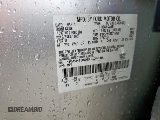 2014 Ford Explorer с VIN 1FM5K7B80EGC34810, выставлен на аукционе Copart как лот 59126335 с пробегом 85 255 миль миль и Чистый • Clean title. История ставок и продаж доступна на DreamBid. Изображение 13.