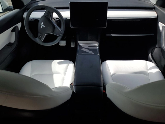 2022 Tesla Model Y Performance with VIN 7SAYGDEF4NF518109, listed as a Copart auction lot 51278535 with 20,373 mi miles and Salvage Title. Bid and sale history available at carsss.com. Image 8.