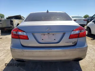 2012 Hyundai Genesis 5.0L R-Spec with VIN KMHGC4DH6CU176802, listed as a Copart auction lot 61242054 with 142,779 mi miles and Salvage Title. Bid and sale history available at carsss.com. Image 6.