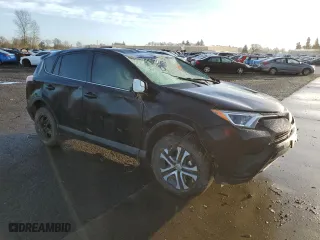 2018 Toyota RAV4 LE with VIN 2T3BFREV6JW742321, listed as a Copart auction lot 47231285 with 0 mi miles and Salvage Title. Bid and sale history available at carsss.com. Image 4.