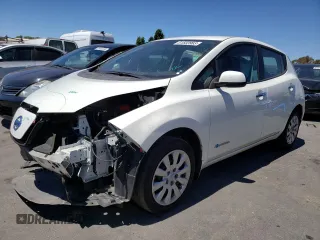2016 Nissan LEAF S with VIN 1N4BZ0CP2GC314156, listed as a Copart auction lot 61503983 with 44,804 mi miles. Bid and sale history available at carsss.com. Image 1.