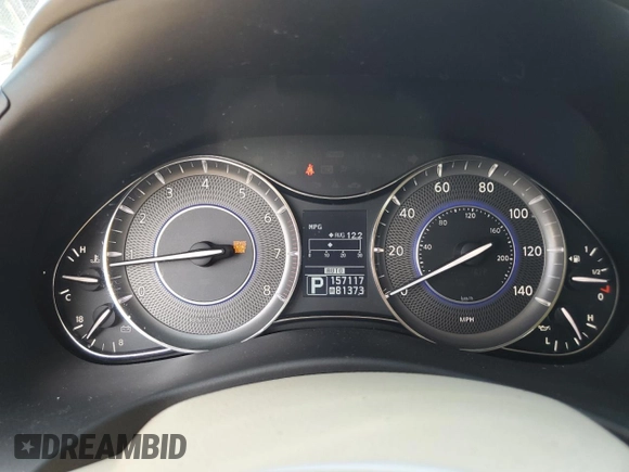 2012 Infiniti QX56 8-passenger with VIN JN8AZ2NC4C9317535, listed as a Copart auction lot 69211014 with 157,117 mi miles and Clean Title. Bid and sale history available at carsss.com. Image 9.