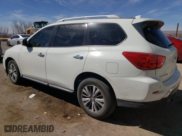 2020 Nissan Pathfinder SV with VIN 5N1DR2BM2LC606787, listed as a Copart auction lot 48697615 with 46,949 mi miles and Salvage title. Bid and sale history available at DreamBid. Image 2.