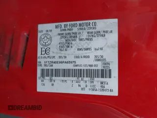 2009 Ford Ranger XLT with VIN 1FTZR45E99PA65975, listed as a IAAI auction lot 41493984 with 1 mi miles. Bid and sale history available at carsss.com. Image 9.