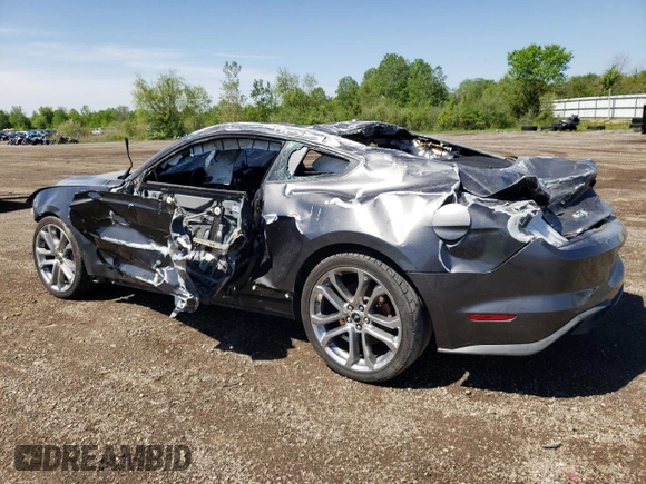 2019 Ford Mustang GT z VIN 1FA6P8CF2K5120723, wystawiony jako Copart lot #57516505 z przebiegiem Nie podano mil oraz Szkody całkowita. Historia ofert i sprzedaży dostępna na DreamBid. Obrazek 2.