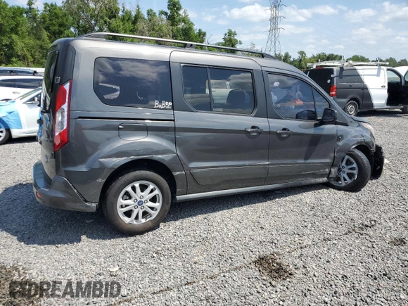 2020 Ford Transit Connect XLT with VIN NM0GS9F29L1439599, listed as a Copart auction lot 53680065 with 83,261 mi miles and Non repairable. Bid and sale history available at DreamBid. Image 3.