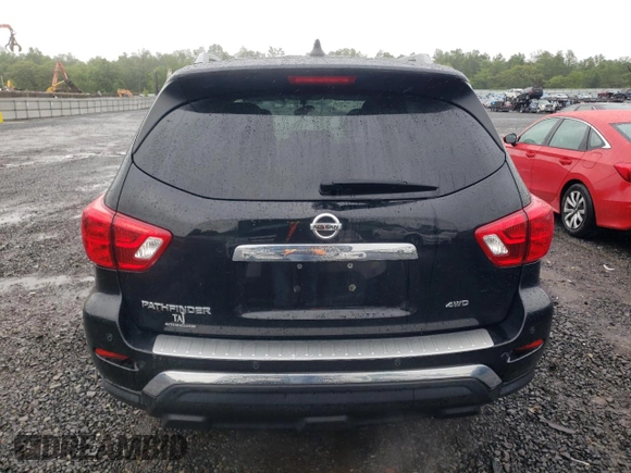 2020 Nissan Pathfinder S with VIN 5N1DR2AM1LC643797, listed as a Copart auction lot 57568435 with 99,852 mi miles and Salvage title. Bid and sale history available at DreamBid. Image 6.