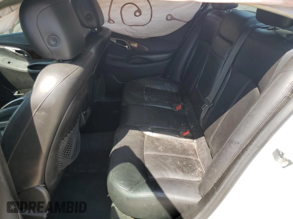 2012 Buick LaCrosse Premium 1 with VIN 1G4GD5E38CF117213, listed as a Copart auction lot 57071975 with 167,720 mi miles and Salvage title. Bid and sale history available at DreamBid. Image 10.
