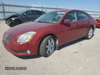 2006 Nissan Maxima SL with VIN 1N4BA41E06C858038, listed as a Copart auction lot 81987274 with 158,836 mi miles and Salvage title. Bid and sale history available at DreamBid. Image 1.