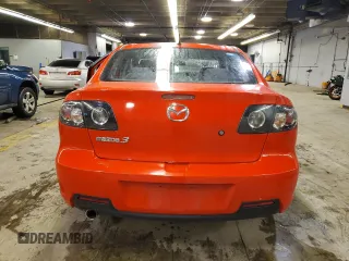 2008 Mazda 3 i Sport with VIN JM1BK32F281790185, listed as a Copart auction lot 45004935 with 147,659 mi miles and Salvage Title. Bid and sale history available at DreamBid. Image 6.