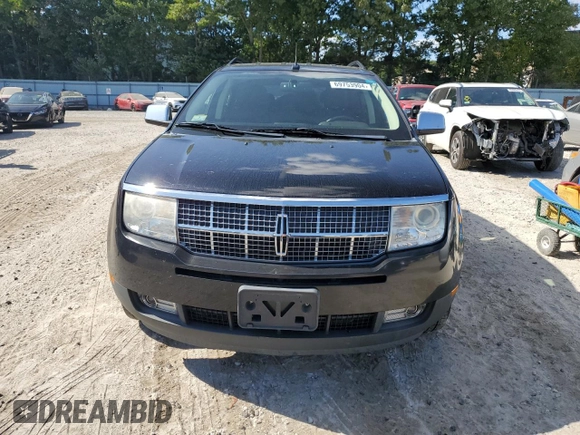 2009 Lincoln MKX with VIN 2LMDU68C89BJ09194, listed as a Copart auction lot 69753904 with 95,028 mi miles and Clean Title. Bid and sale history available at DreamBid. Image 5.