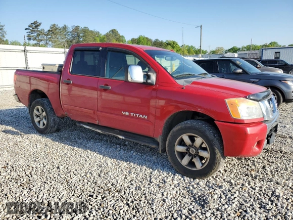 2011 Nissan Titan SL with VIN 1N6AA0EC8BN306015, listed as a Copart auction lot 52699655 with 229,462 mi miles and Salvage Title. Bid and sale history available at carsss.com. Image 4.