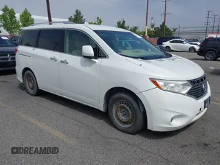 2012 Nissan Quest LE z VIN JN8AE2KP3C9035406, wystawiony jako IAAI lot #42173446 z przebiegiem Nie podano mil oraz . Historia ofert i sprzedaży dostępna na DreamBid. Obrazek 1.