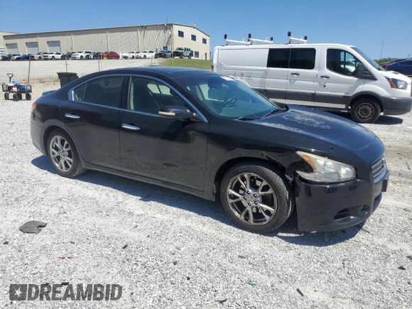 2009 Nissan Maxima SV with VIN 1N4AA51E59C819757, listed as a Copart auction lot 53070385 with 177,688 mi miles and Salvage Title. Bid and sale history available at DreamBid. Image 4.