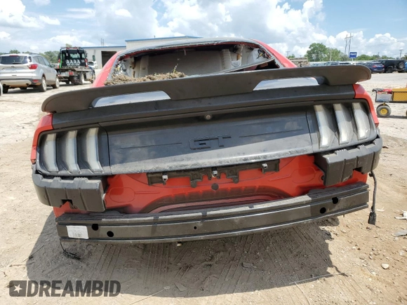 2020 Ford Mustang GT with VIN 1FA6P8CF0L5119426, listed as a Copart auction lot 60260914 with Not Provided miles and Non Repairable. Bid and sale history available at DreamBid. Image 6.