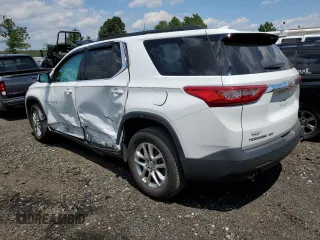 2019 Chevrolet Traverse LT Cloth with VIN 1GNEVGKW1KJ138314, listed as a Copart auction lot 61954473 with 56,718 mi miles. Bid and sale history available at carsss.com. Image 2.
