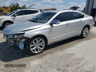 2017 Chevrolet Impala Premier with VIN 1G1145S37HU188994, listed as a Copart auction lot 61173735 with 108,174 mi miles and Salvage title. Bid and sale history available at DreamBid. Image 1.