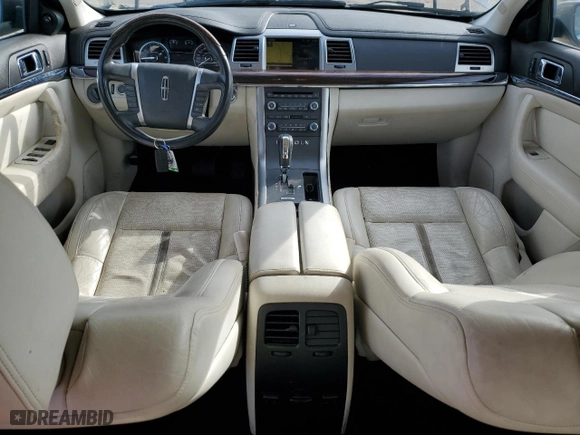 2009 Lincoln MKS with VIN 1LNHM93R19G605506, listed as a Copart auction lot 88776555 with 191,701 mi miles and Salvage Title. Bid and sale history available at carsss.com. Image 8.