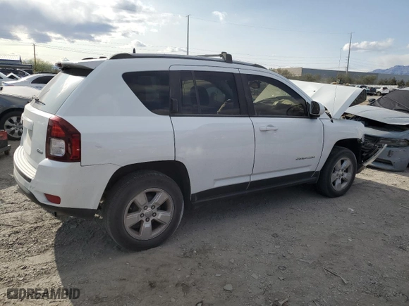 2016 Jeep Compass High Altitude Edition with VIN 1C4NJCEA0GD735537, listed as a Copart auction lot 51612675 with 0 mi miles and Salvage Title. Bid and sale history available at carsss.com. Image 3.