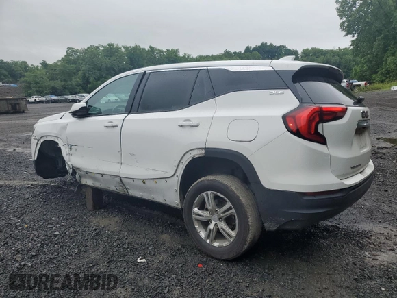 2019 GMC Terrain SLE with VIN 3GKALTEV6KL163800, listed as a Copart auction lot 60887855 with 71,360 mi miles and Salvage title. Bid and sale history available at DreamBid. Image 2.