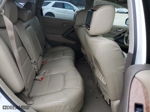 2011 Nissan Murano SL with VIN JN8AZ1MU6BW056249, listed as a Copart auction lot 85190934 with 266,028 mi miles and Clean Title. Bid and sale history available at carsss.com. Image 10.
