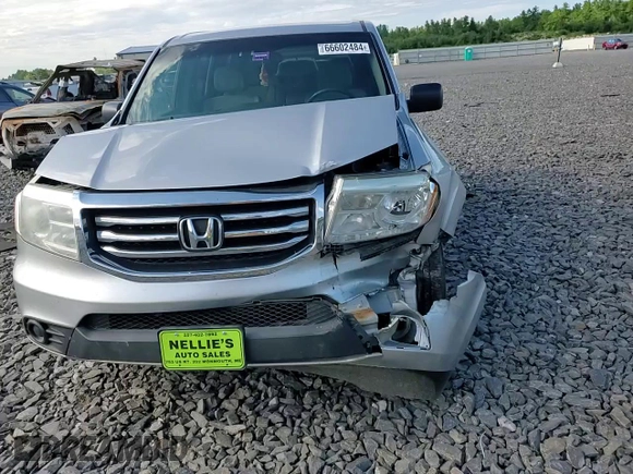 2012 Honda Pilot LX with VIN 5FNYF4H23CB005813, listed as a Copart auction lot 66602484 with Not Provided miles and Salvage Title. Bid and sale history available at carsss.com. Image 12.
