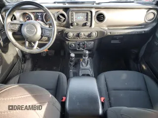 2018 Jeep Wrangler Unlimited Sport z VIN 1C4HJXDN0JW302837, wystawiony jako Copart lot #46253145 z przebiegiem 62 256 mil mil oraz Szkoda całkowita • Salvage title. Historia ofert i sprzedaży dostępna na DreamBid. Obrazek 8.