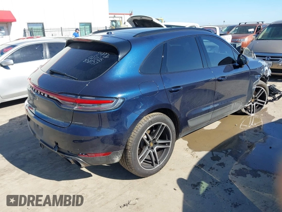 2021 Porsche Macan S with VIN WP1AB2A53MLB38137, listed as a IAAI auction lot 41668798 with 109,652 mi miles and . Bid and sale history available at DreamBid. Image 4.