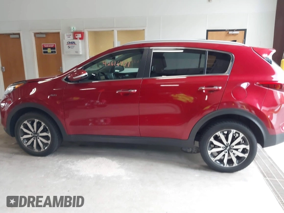 2017 Kia Sportage EX with VIN KNDPNCAC6H7270282, listed as a IAAI auction lot 42616771 with 126,311 mi miles and . Bid and sale history available at DreamBid. Image 14.