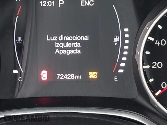 2021 Jeep Compass Latitude with VIN 3C4NJDBB6MT590092, listed as a IAAI auction lot 42351097 with 72,428 mi miles and . Bid and sale history available at DreamBid. Image 15.