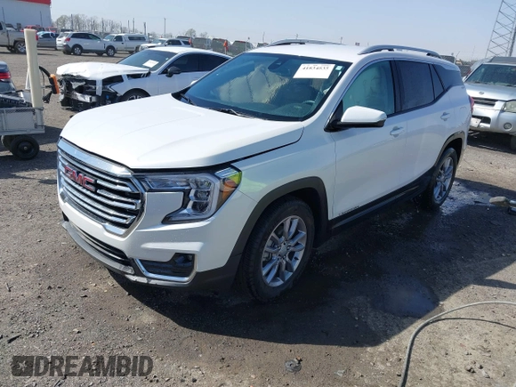 2022 GMC Terrain SLT with VIN 3GKALPEV6NL291319, listed as a IAAI auction lot 41834835 with 39,968 mi miles. Bid and sale history available at carsss.com. Image 17.