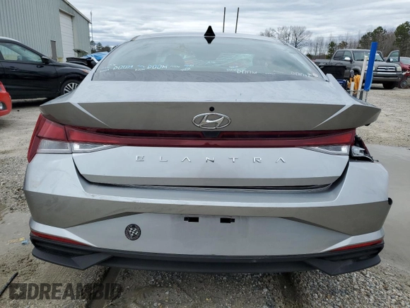 2023 Hyundai Elantra SE with VIN 5NPLL4AG4PH110439, listed as a Copart auction lot 48085275 with 32,492 mi miles and Clean Title. Bid and sale history available at DreamBid. Image 6.