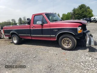 1995 Ford F-150 with VIN 1FTEF15N7SNB13223, listed as a Copart auction lot 56002595 with Not provided miles and Salvage title. Bid and sale history available at DreamBid. Image 4.