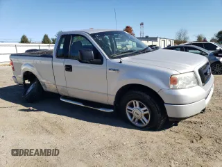 2004 Ford F-150 XL with VIN 1FTRF14W94NC46886, listed as a Copart auction lot 75828534 with 114,143 mi miles and Salvage Title. Bid and sale history available at DreamBid. Image 4.