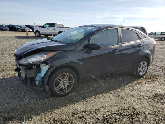 2019 Ford Fiesta SE with VIN 3FADP4BJ5KM161797, listed as a Copart auction lot 49506405 with 0 mi miles and Salvage Title. Bid and sale history available at carsss.com. Image 1.