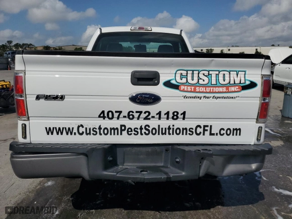 2014 Ford F-150 XL with VIN 1FTMF1CM7EKF39988, listed as a Copart auction lot 51571215 with 129,199 mi miles and Salvage Title. Bid and sale history available at carsss.com. Image 6.