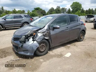 2014 Toyota Yaris L with VIN JTDKTUD31ED582184, listed as a Copart auction lot 58616725 with 226,634 mi miles and Salvage title. Bid and sale history available at DreamBid. Image 1.
