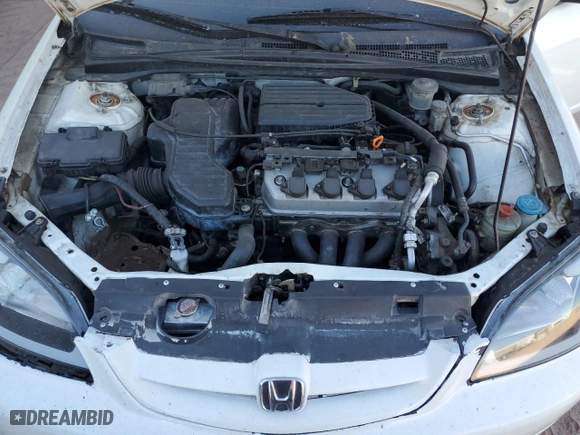2002 Honda Civic LX with VIN 1HGEM21532L097312, listed as a Copart auction lot 85713824 with 208,738 mi miles and Salvage Title. Bid and sale history available at carsss.com. Image 11.