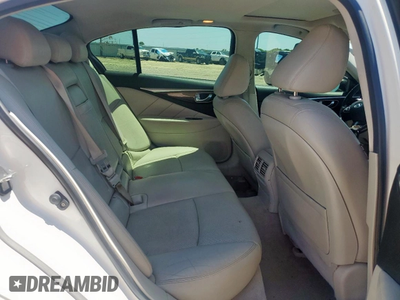 2014 Infiniti Q50 Sport with VIN JN1BV7AR6EM695314, listed as a Copart auction lot 59953085 with 161,085 mi miles and Clean title. Bid and sale history available at DreamBid. Image 10.
