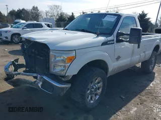 2015 Ford F-250 XLT with VIN 1FTBF2BT1FEB76061, listed as a IAAI auction lot 41500598 with 256,547 mi miles and . Bid and sale history available at DreamBid. Image 2.