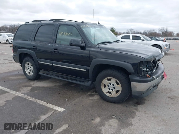 2005 Chevrolet Tahoe LS with VIN 1GNEK13TX5J179510, listed as a IAAI auction lot 41833007 with 192,402 mi miles. Bid and sale history available at carsss.com. Image 1.