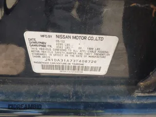 2003 Nissan Maxima GLE with VIN JN1DA31A73T406726, listed as a IAAI auction lot 42310733 with 208,837 mi miles and . Bid and sale history available at DreamBid. Image 9.