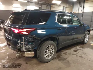 2022 Chevrolet Traverse LT Cloth with VIN 1GNEVGKW1NJ145476, listed as a IAAI auction lot 41744147 with 39,402 mi miles. Bid and sale history available at carsss.com. Image 4.