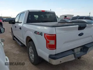 2018 Ford F-150 XL with VIN 1FTEW1E54JKE95095, listed as a IAAI auction lot 42084523 with 168,238 mi miles. Bid and sale history available at carsss.com. Image 3.