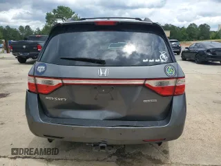 2012 Honda Odyssey Touring with VIN 5FNRL5H90CB050580, listed as a Copart auction lot 58502925 with 226,929 mi miles and Salvage title. Bid and sale history available at DreamBid. Image 6.