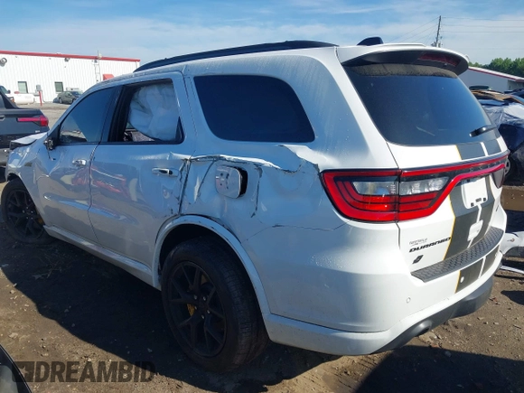2024 Dodge Durango SRT 392 AlcHEMI with VIN 1C4SDJGJ6RC257175, listed as a IAAI auction lot 42329405 with 2,627 mi miles and . Bid and sale history available at DreamBid. Image 3.