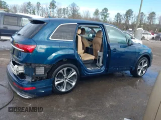 2022 Audi Q7 Premium Plus with VIN WA1LXBF70ND019179, listed as a IAAI auction lot 41825747 with 29,097 mi miles and . Bid and sale history available at DreamBid. Image 14.